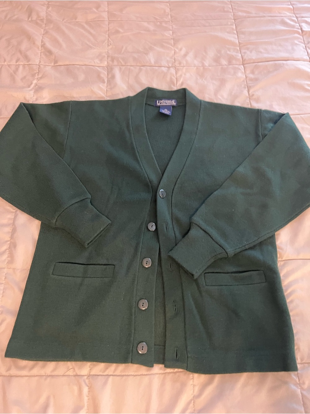 Youth V-Neck Cardigan Sweater